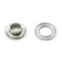 Thumbnail Image for Self-Piercing Grommet with Plain Washer #2 Stainless Steel 3/8" 500-pk