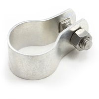 Thumbnail Image for Pipe Clamp Slip-Fit #44 Steel 1-1/4" OD Tubing or 1" Pipe 3/8" Stainless Steel  Bolt
