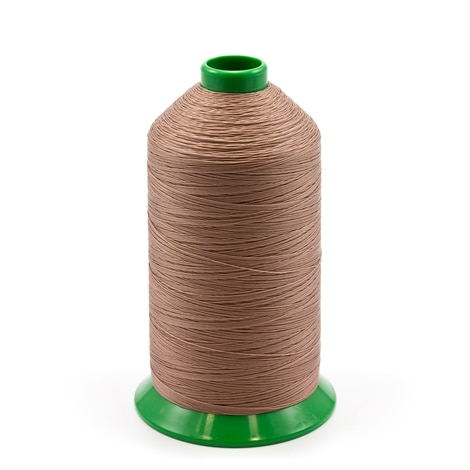 Image for A&E Poly Nu Bond Twisted Non-Wick Polyester Thread Size 138 Desert Tan  16-oz