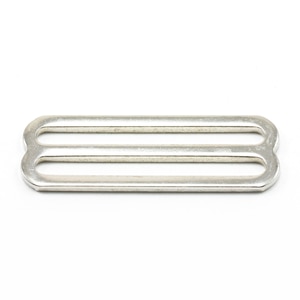 Thumbnail Image for Webbing Slide #03300 3 Flat Bars Nickel Plated Steel 2"