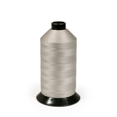 Image for PremoBond BPT 92 (Tex 90) Bonded Polyester Anti-Wick Thread Silver 16-oz