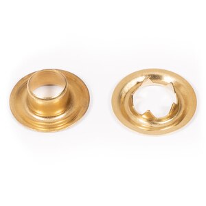 Thumbnail Image for DOT Grommet with Tooth Washer #0 Brass 1/4" 25-gr