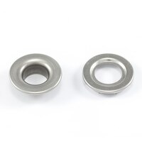 Thumbnail Image for DOT Rolled Rim Self-Piercing Grommet with Spur Washer #4 Stainless Steel 1/2