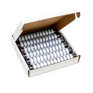 Thumbnail Image for Aruvo Bobbins PTFE Thread 2000-M Clear 72-pk (ESPO)