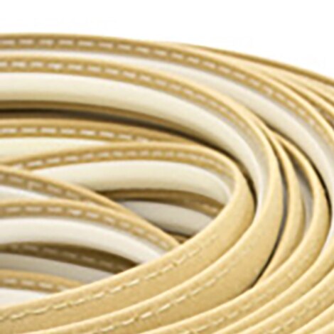 Image for Steel Stitch Sunbrella Covered ZipStrip #6028 Toast 160' (Full Rolls Only)