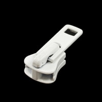 Thumbnail Image for YKK® VISLON® #8 Metal Sliders #8VFDA AutoLok Single Pull White 5