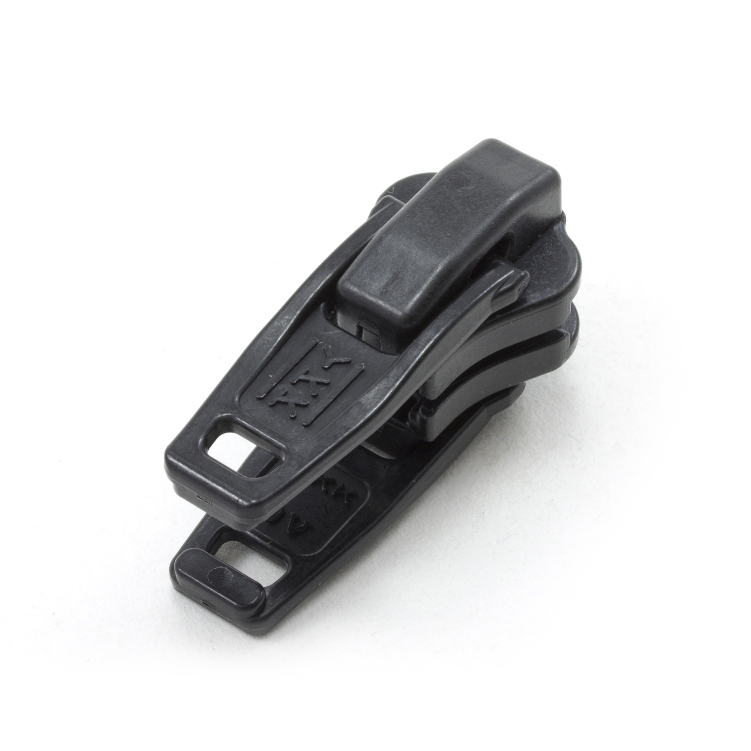 パーツ YKK YKK® VISLON® #10 Plastic Sliders #10VFTX AutoLok Double Pull Black