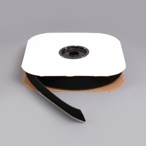 Thumbnail Image for VELCRO Brand Nylon Tape Loop #1000 Adhesive Backing #191140 1-1/2" x 25-yd Black(Standard Pack 25 Yards) (Full Rolls Only) (ED)