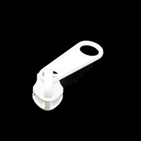 Thumbnail Image for YKK® ZIPLON® Metal Sliders #5CNDFL Non-Locking Long Single Pull Tab White 5