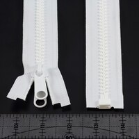 Thumbnail Image for YKK VISLON #8 Separating Zipper Non-Locking Double Pull Metal Slider 54
