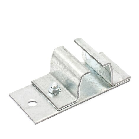 Image for Duratrack Bracket Ceiling Mount One Hole Base Plate Galvanized Steel 16-ga #16TBC