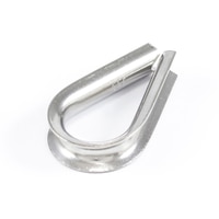Thumbnail Image for SolaMesh Thimble Stainless Steel Type 316 6mm (1/4")