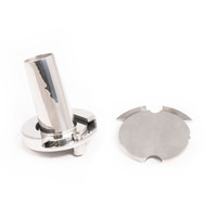 Thumbnail Image for Carbiepole 1.5 Inch Separating Mounting Base and Matching Cover Plate Stainless Steel for 1.5