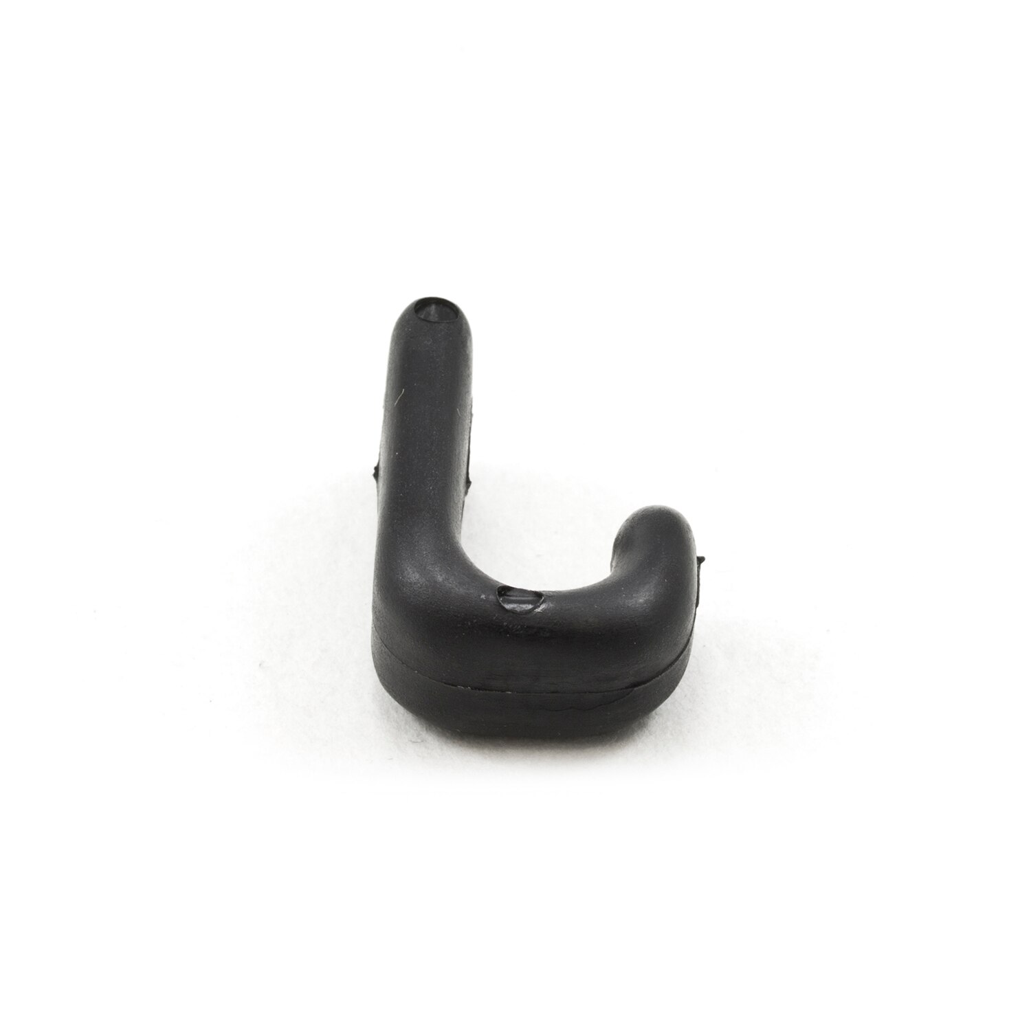 Lashing Hook 1-Hole #7460B Plastic Black (ESPO) (ALT) (CLEARANCE