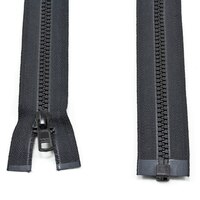 Thumbnail Image for YKK VISLON #5 Separating Zipper Automatic Lock Short Single Pull Metal Slider 144