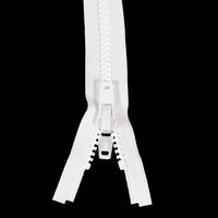 Thumbnail Image for YKK VISLON #10 Separating Zipper Automatic Lock Double Pull Plastic Slider 40
