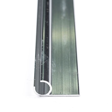 Image for Head Rod Molding #A15 Aluminum Bright Dipped Anodized 16' (CUS) (ALT)