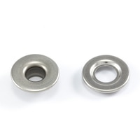 Thumbnail Image for DOT Rolled Rim Self-Piercing Grommet with Spur Washer #1 Stainless Steel 5/16