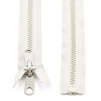 Thumbnail Image for YKK VISLON #8 Separating Zipper Automatic Lock Long Double Pull Metal Slider 60