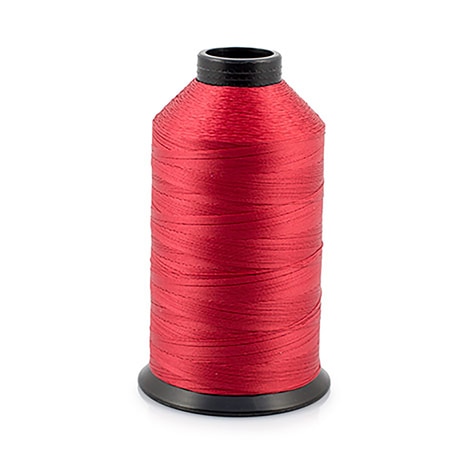 Image for PremoBond BPT 138 (Tex 135) Bonded Polyester Anti-Wick Thread Red 8-oz