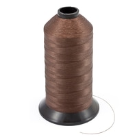 Thumbnail Image for Coats Polymatic Bonded Polyester Monocord Dacron Thread Size 125 Brown 16-oz 1