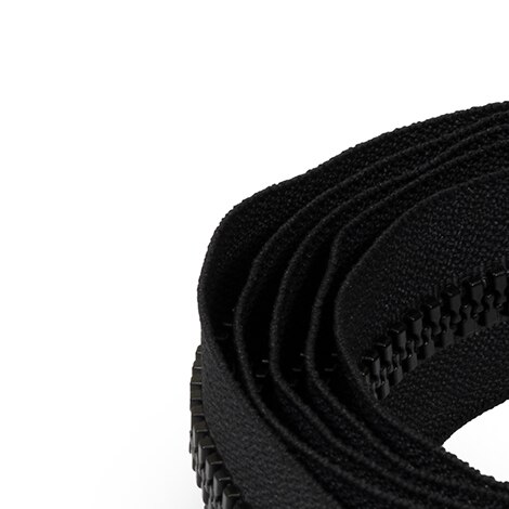 Image for YKK VISLON #8 Separating Zipper Non-Locking Double Pull Metal Slider 72
