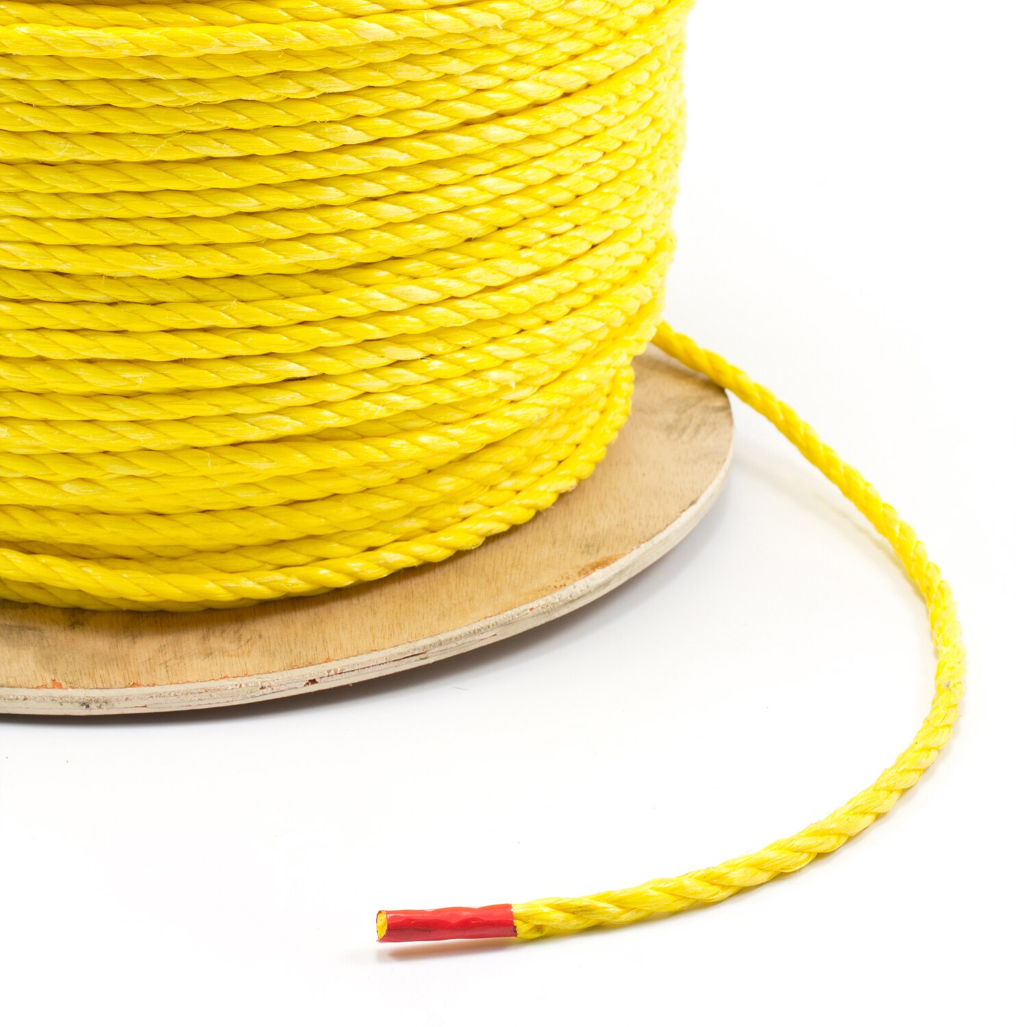 3-Strand Polypropylene Rope 1/4 x 1200' Yellow