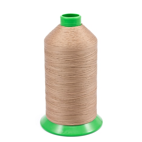 Image for A&E Poly Nu Bond Twisted Non-Wick Polyester Thread Size 92 #4633 New Linen 16-oz