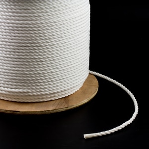 Thumbnail Image for 3-Strand Polypropylene Rope #8 5/16" x 1200' White