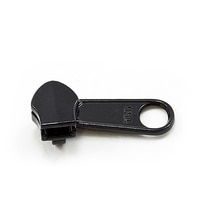 Thumbnail Image for YKK® ZIPLON® Metal Sliders #5CNDFL Non-Locking Long Single Pull Tab Black 1