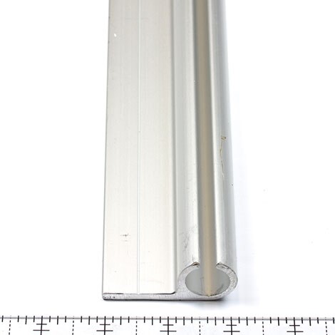Image for Crocodile Keder Rail Curtain Track Aluminum 90 Degree 8.2' (DISC)