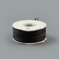 Thumbnail Image for Coats Ultra Dee Polyester Bobbins #M Size 138 Black 144-pk 5
