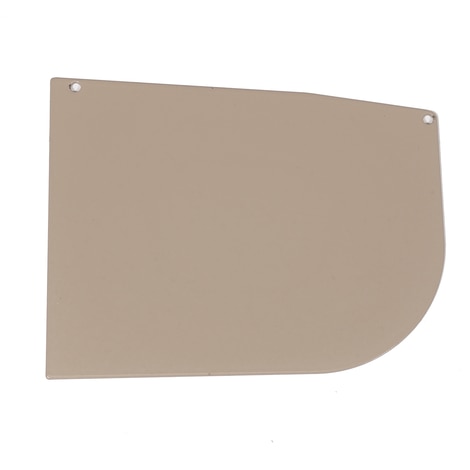 Image for Solair Vertical Curtain Hood End Cap Beige (1 each is one End Cap)