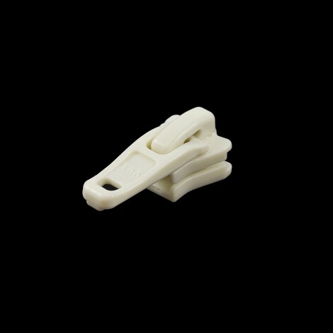 Image for YKK® VISLON® #5 Plastic Sliders #5VSTA AutoLok Standard Single Pull Tab White