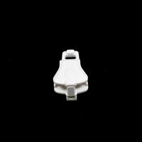 Thumbnail Image for YKK Vislon #10 Plastic Slider 10VF Automatic Lock Single Pull White 6