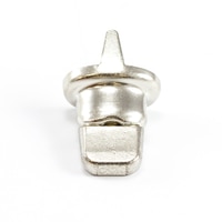 Thumbnail Image for DOT Common Sense Turn Button Double Prong Double Height #91-XB-78333-1A Nickel Plated Brass 100-pk 3