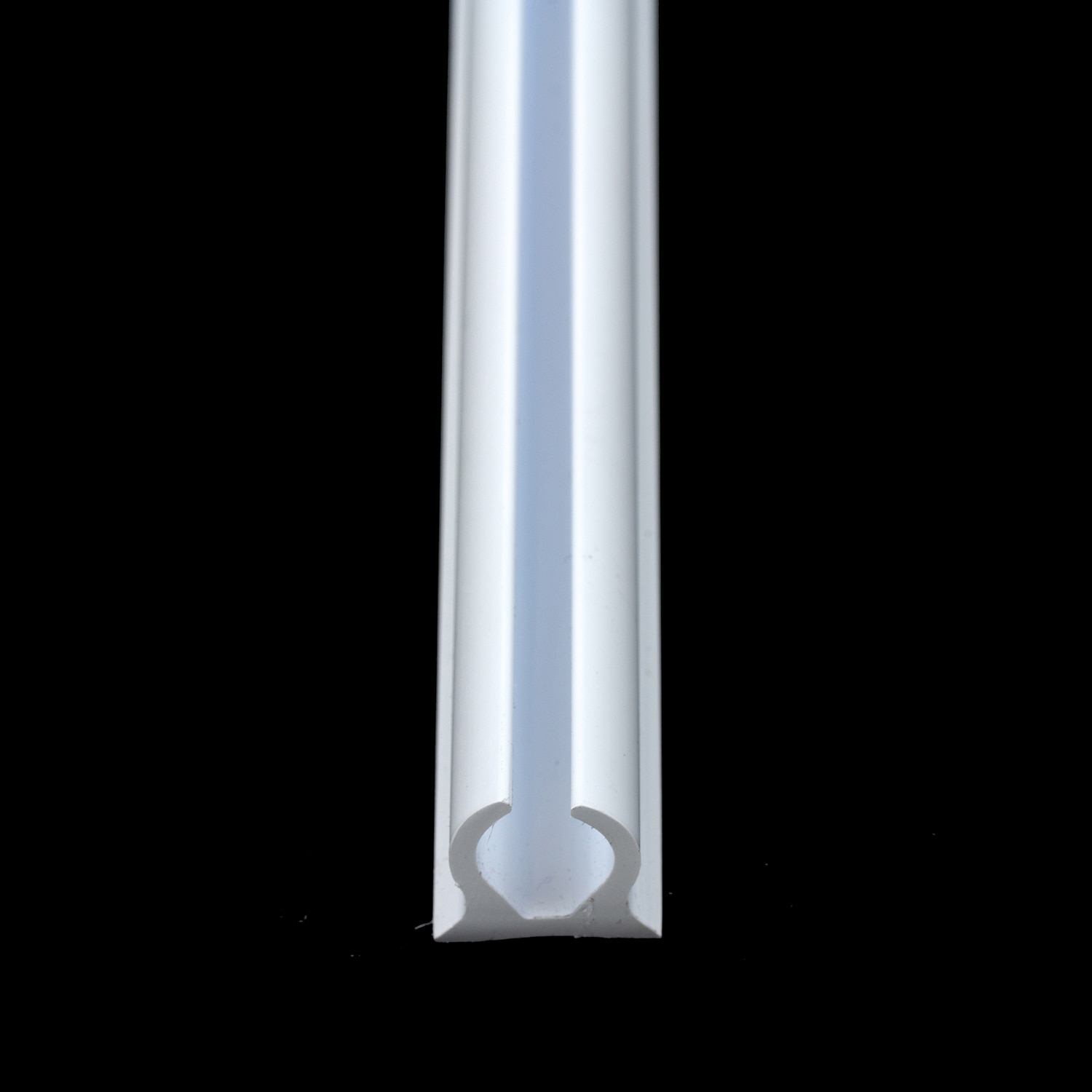 Flex-A-Rail II UVR PVC Track #90-2-W 7'6 White (LAS) (ALT)