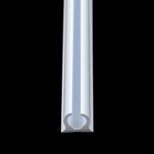 Thumbnail Image for Flex-A-Rail II UVR PVC Track #90-2-W 7'6" White