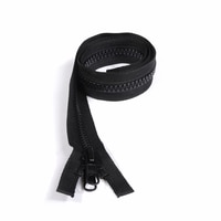 Thumbnail Image for Sunbrella SUNZIP III #10 Separating Zipper Automatic Lock Double Pull Metal Slider  36" Black