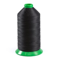 Thumbnail Image for A&E Poly Nu Bond Twisted Non-Wick Polyester Thread Right Twist Size 138 Black  16 -oz 0