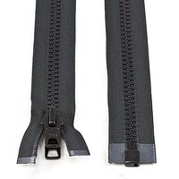 Thumbnail Image for YKK® VISLON® UV #10 Separating Zipper Automatic Lock Double Pull Metal Slider #VFUV 144