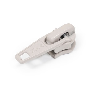 Thumbnail Image for YKK Ziplon Zipper Metal Slider #4.5CF Auto-Lock Single Pull Short Tab Gray