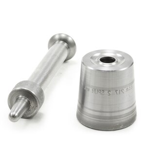 Thumbnail Image for Osborne Die Set Hand Tool for #2 Rolled Rim Grommet/Spur Washer #217