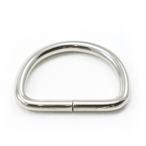 Image for Dee Ring Non-Welded #563 Nickel Plated Steel 1