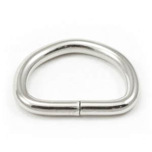 Thumbnail Image for Dee Ring Non-Welded #563 Nickel Plated Steel 3/4"