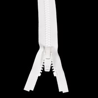 Thumbnail Image for YKK VISLON #10 Separating Zipper Automatic Lock Double Pull Plastic Slider 18