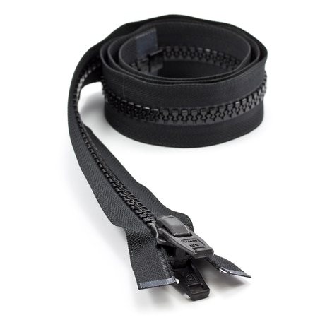 Image for YKK® VISLON® #10 Separating Zipper Automatic Lock Double Pull Plastic Slider #VFUVOL107TX 40