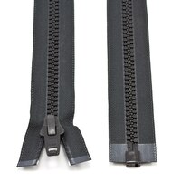 Thumbnail Image for YKK  VISLON #10 Separating Zipper Automatic Lock Short Single Pull Plastic Slider #VFUL106 TA 72