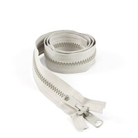 Thumbnail Image for YKK VISLON #8 Separating Zipper Automatic Lock Long Double Pull Metal Slider 38