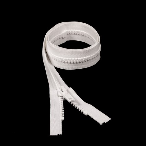 Image for YKK VISLON #10 Separating Zipper Automatic Lock Short Single Pull Plastic Slider 36
